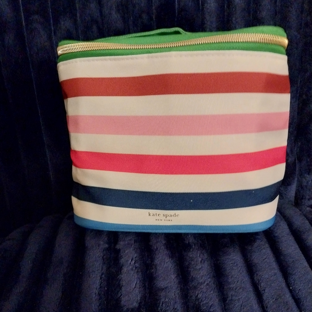 Kate Spade Striped Lunch Tote.